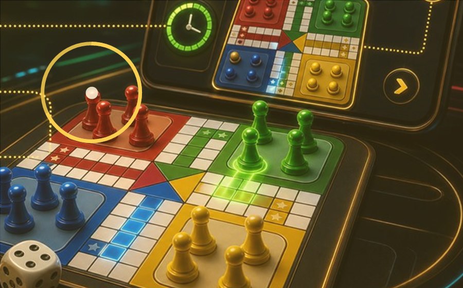 Ludo timer ring and move pace signal